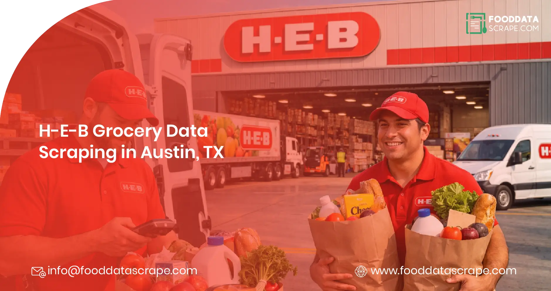 H-E-B Grocery Data Scraping in Austin, TX